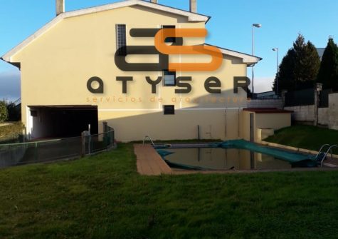 35315 – Chalet adosado con piscina sin estrenar al lado de Lugo