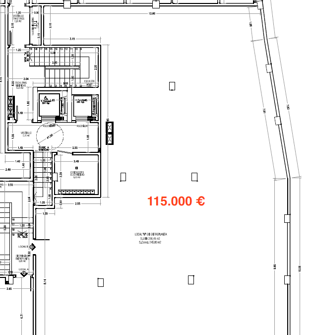 34882 – Entreplanta en Avenida de la Coruña alquiler y venta